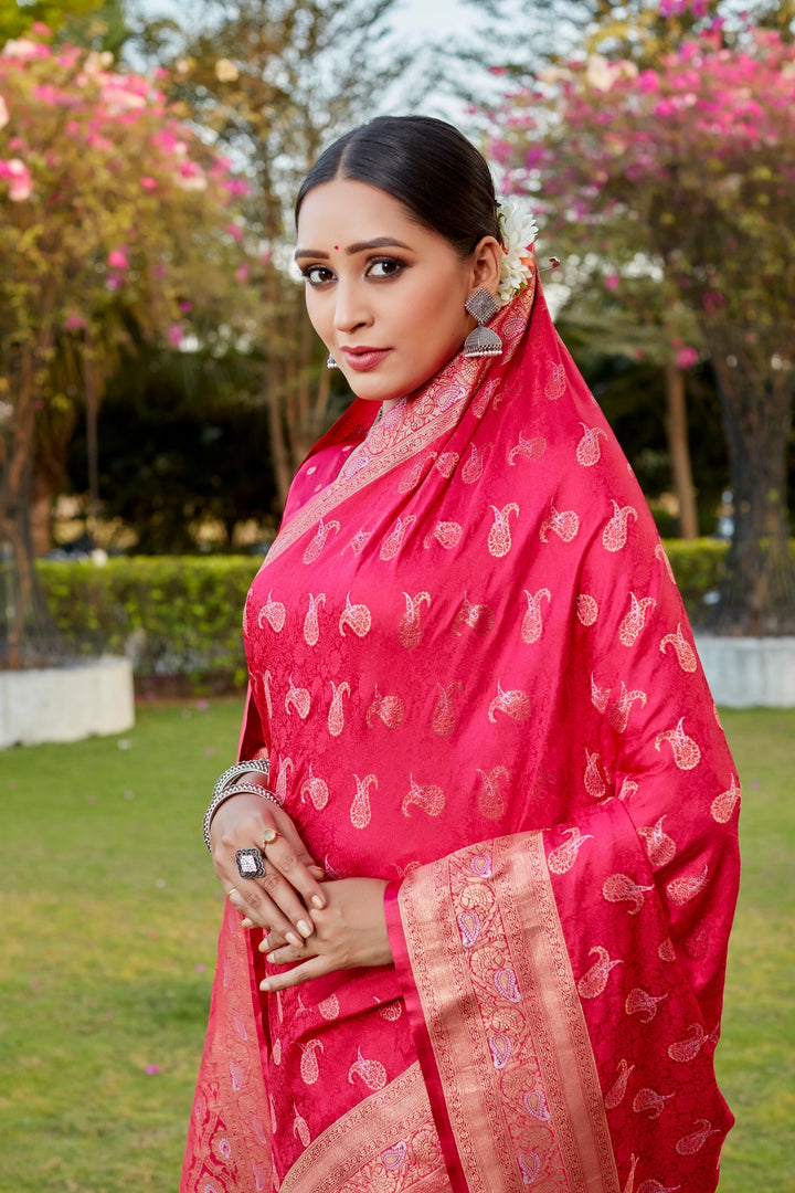 Meher-e-Moti  - Rosy Red