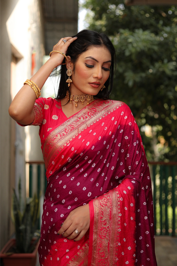 VAHINI pink red