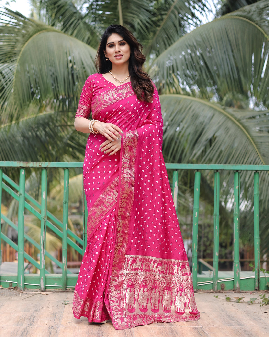 Rajsi Dola Deep Pink