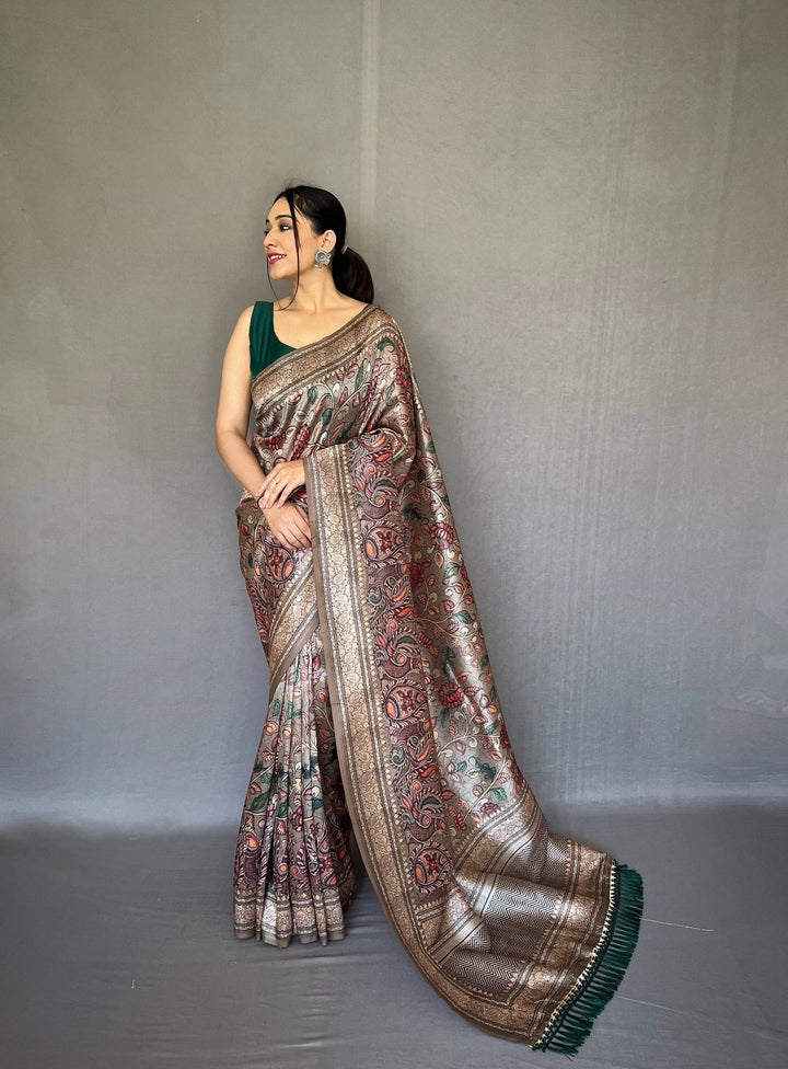 TheDailyLooms Natya Varnika: Mystic Grey