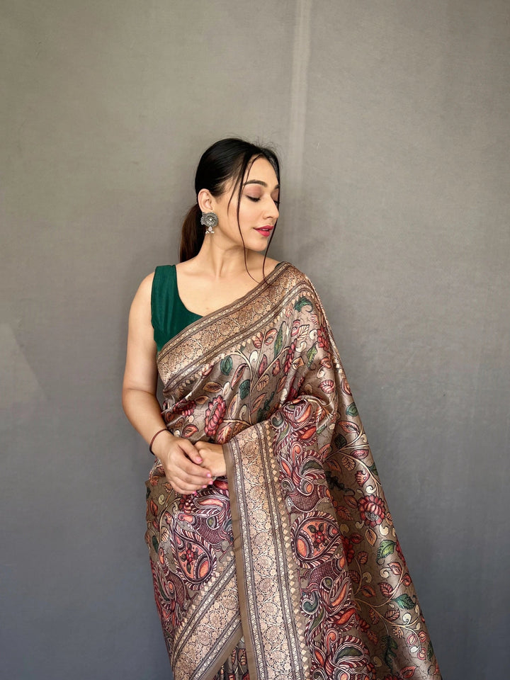 TheDailyLooms Natya Varnika: Mystic Grey