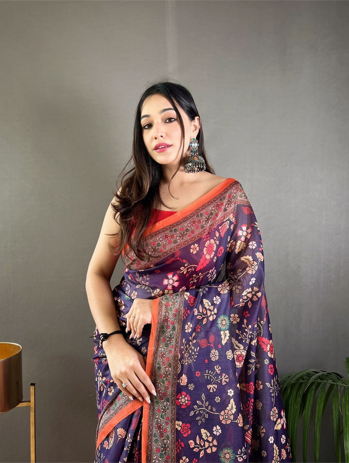 TheDailyLooms Rangshaala Tales - Purple