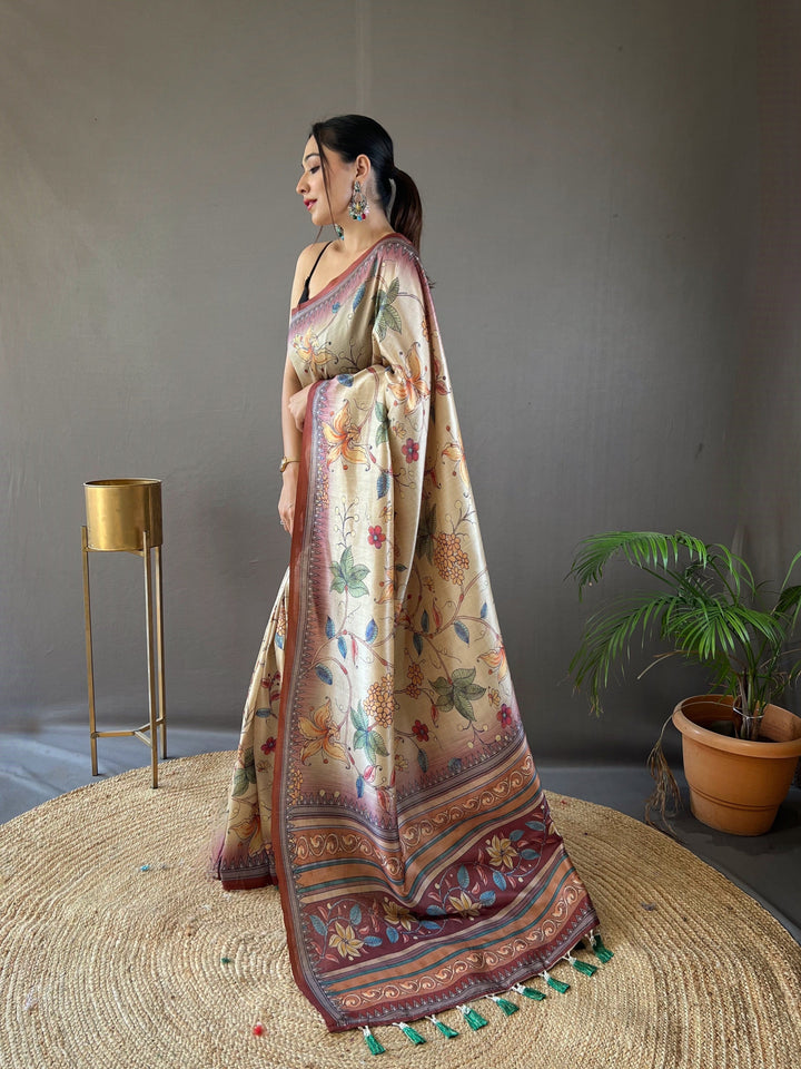 TheDailyLooms Sangam Silhouettes: Earthen Echo