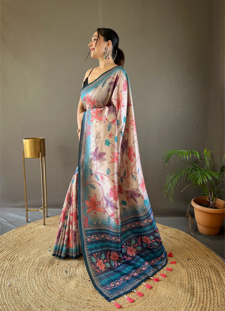 TheDailyLooms Sangam Silhouettes: Sky Symphony